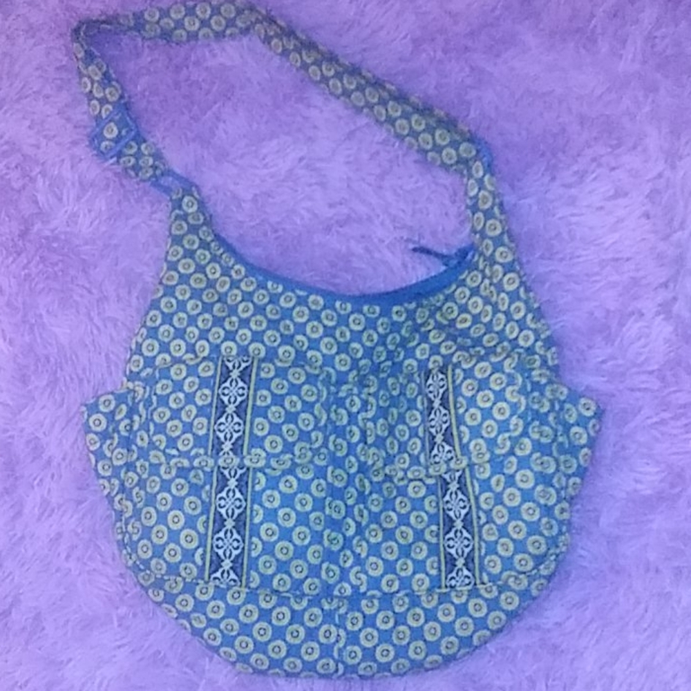 Vera bradley Riviera cargo sling large tote bag